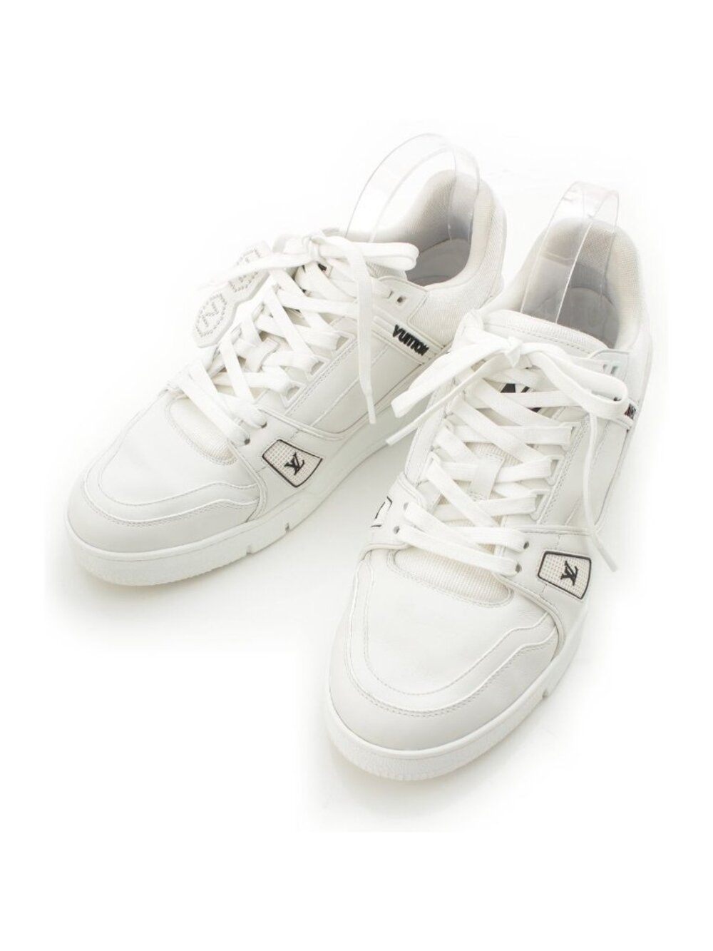 Louis Vuitton NIGO Collaboration LV Trainer Sneakers White 7.5